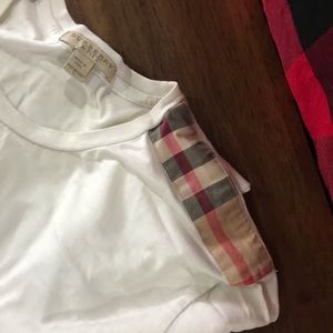 Men’s Burberry sneakers with Burberry t shirt
